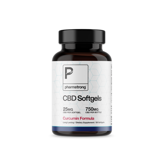 CBD Curcumin Softgels, 750mg