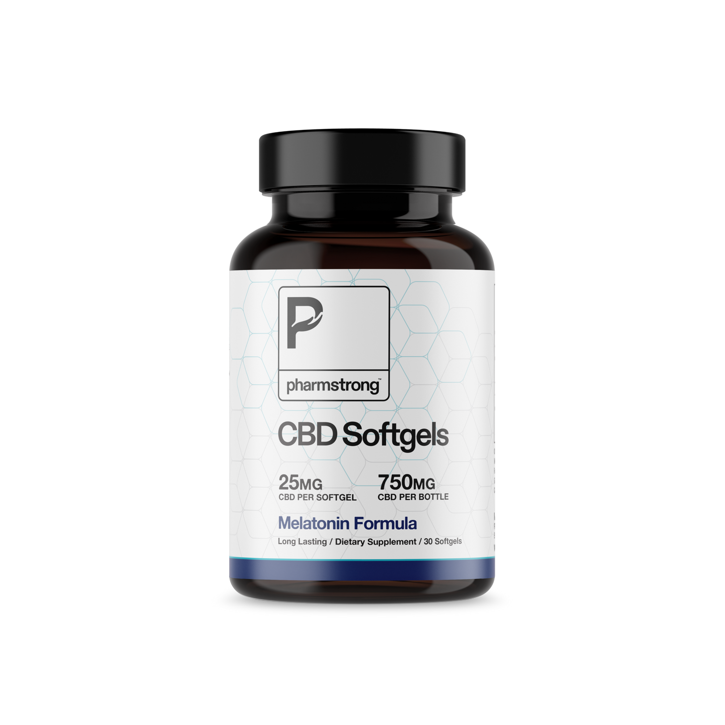 CBD and Melatonin Softgels with CBN, 750mg