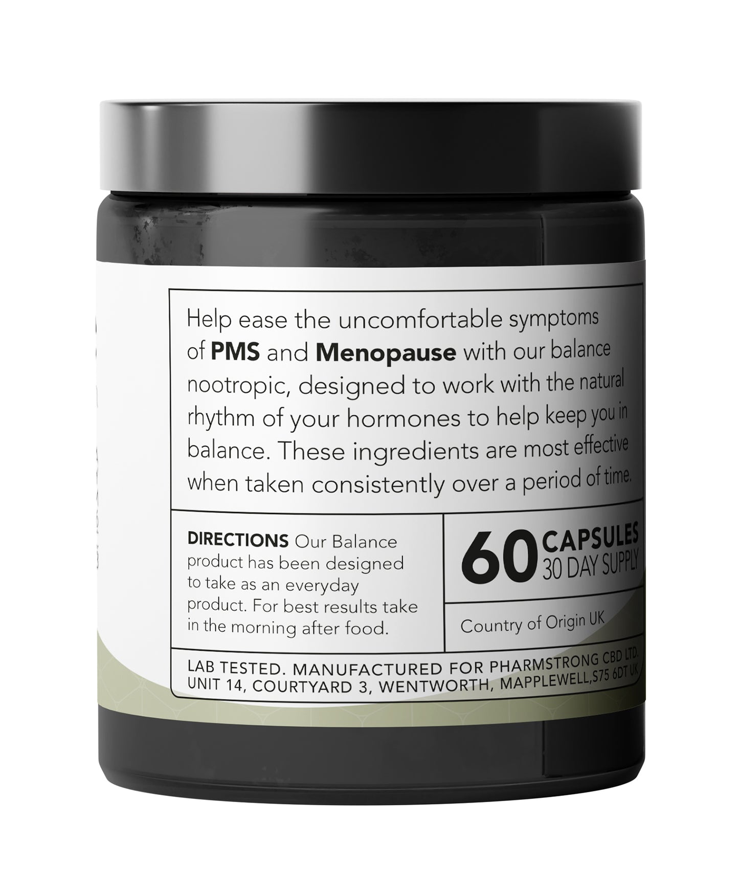 BALANCE Hormone Health Capsule – CBD FREE