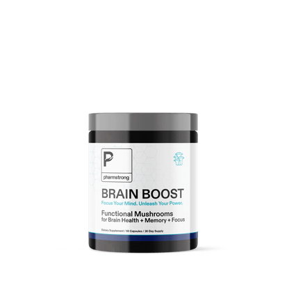 Brain Boost – Functional Mushrooms for Brain Health, Memory, and Focus (60 Capsules)