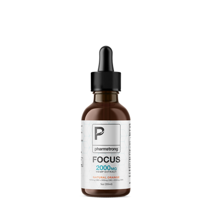 FOCUS Oral Drops, 2000mg, 1oz - BOGO