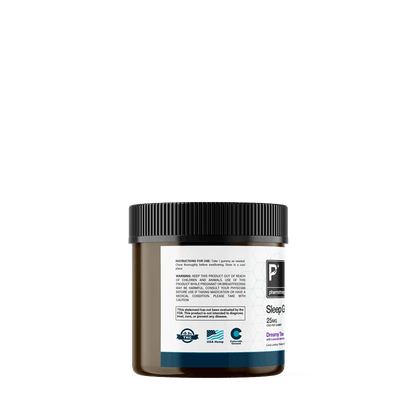 Dreamy Tea Sleep Gummies – CBD 25 mg, CBN 10 mg ea - Full Spectrum