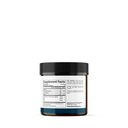 Dreamy Tea Sleep Gummies – CBD 25 mg, CBN 10 mg ea - Full Spectrum