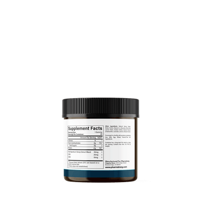 Dreamy Tea Sleep Gummies – CBD 25 mg, CBN 10 mg ea - Full Spectrum
