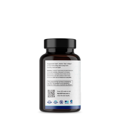 NEW! CBD Softgels 100 mg — Same Great Formula, Now 4× the Strength