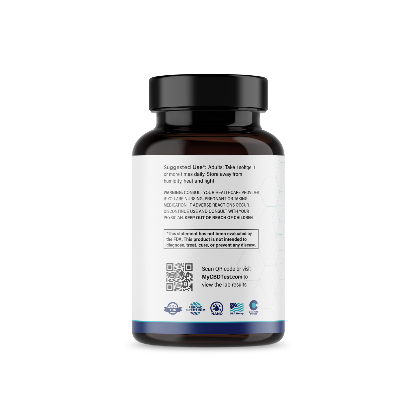CBD Curcumin Softgels, 750mg