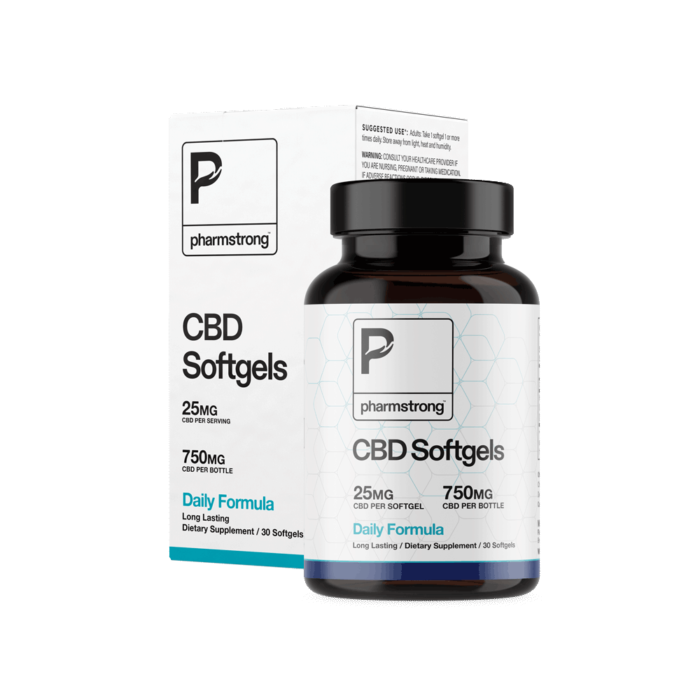 CBD Daily Formula Softgels, 750mg