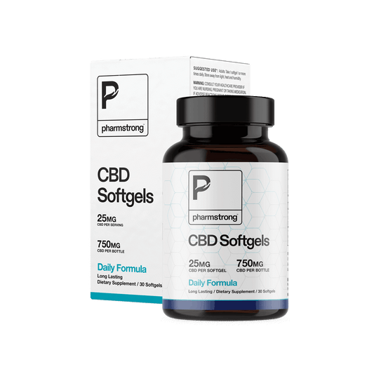 CBD Daily Formula Softgels, 750mg