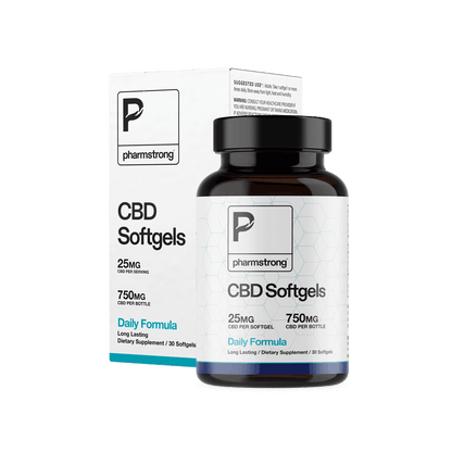 CBD Daily Formula Softgels, 750mg