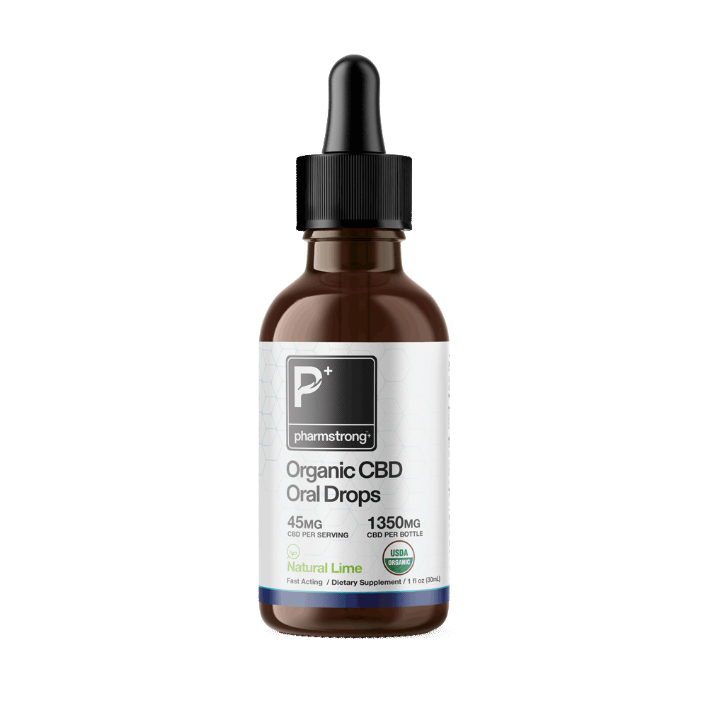 USDA Organic Natural Lime CBD Oral Drops, 1oz – BOGO