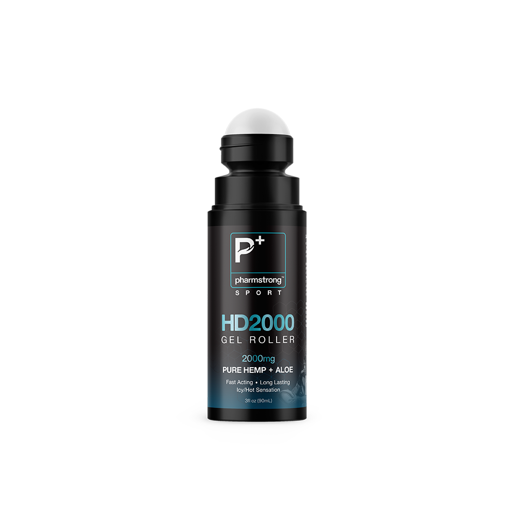 HD2000 Hemp Gel Roller, 2000mg, 3oz