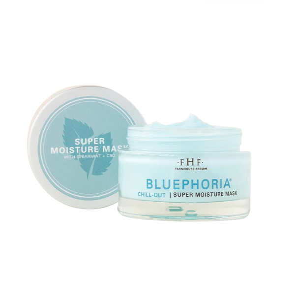 Bluephoria Moisture Mask Jar and Lid